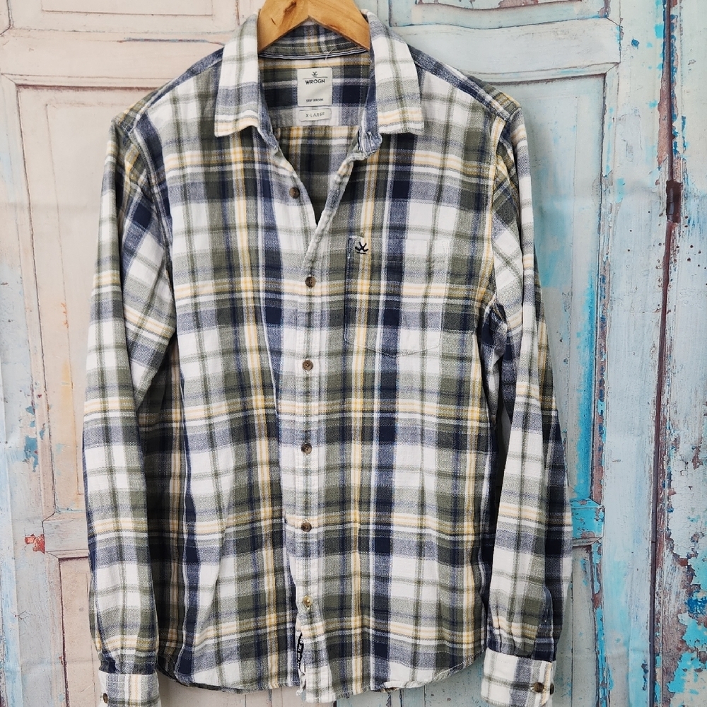 WROGN Plaid Light weight Flannel